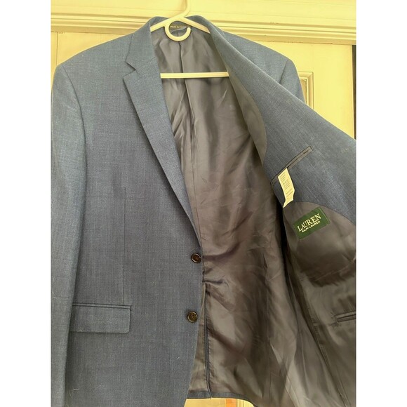 Lauren Ralph Lauren Other - Lauren Ralph Lauren Mens 43R Blue 2-Button Blazer Jacket Preppy